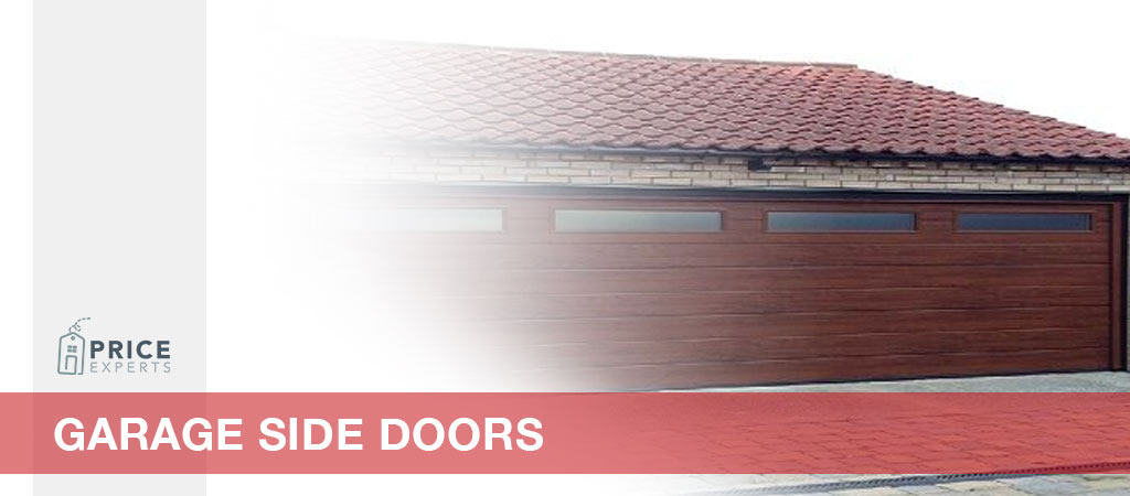 Garage Side Door S Costs And, External Wooden Garage Side Door Replacement Cost